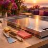 Comment nettoyer une plancha pour une cuisine extérieure toujours prête
