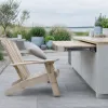 Fauteuil adirondack : l’atout détente pour sublimer une cuisine extérieure paysagée