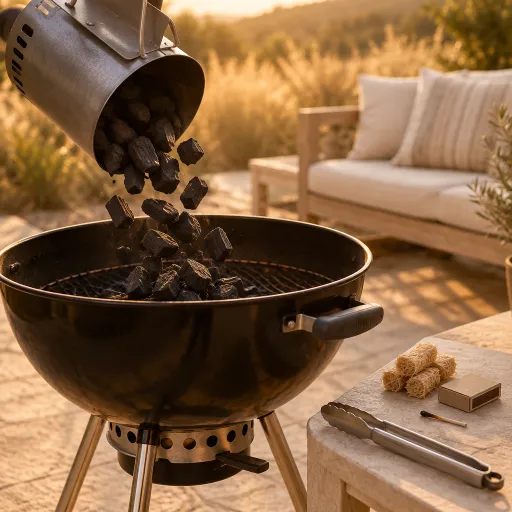 Comment bien allumer un barbecue au charbon pour une cuisson extérieure maîtrisée
