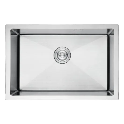 Ibergrif, M87044 Évier de cuisine en acier inoxydable avec filtre de drainage 70 x 44 cm