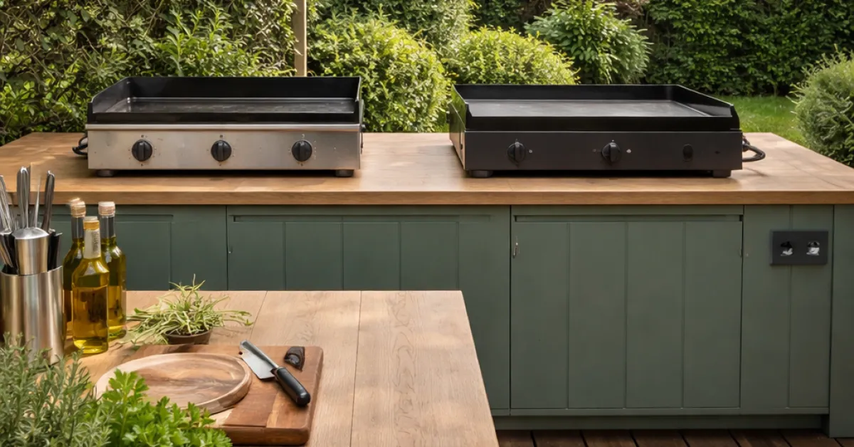 Plancha gaz ou electrique : le vrai critere n'est pas celui qu'on croit