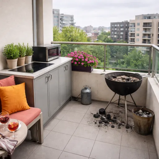 Cuisine exterieure sur balcon : ce qui passe (et ce qui ne passe pas)
