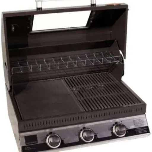 Test Barbecue encastré Discovery 1100E : le grill en fonte qui fait le job sans chichi