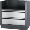 Test Napoleon Meuble pour Barbecue Big 32 encastrable : le bloc de cuisine extérieure qui fait le job sans fioritures