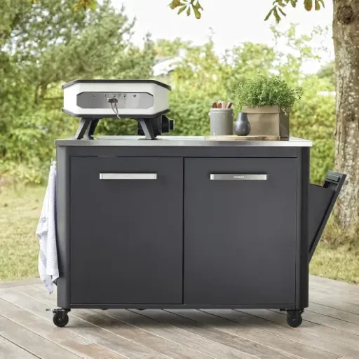 Test cozze Cuisine extérieure 120 : le meuble costaud qui organise enfin le coin barbecue