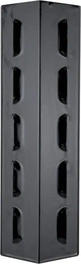 Burner Cover - Diffuseur de Chaleur Barbecue à Gaz, Cache-Brûleur en Acier Émaillé, Pièce Détachée - Lot de 2, Noir Tentes brûleurs seules