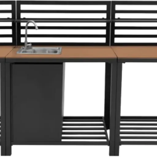 Test Monster Shop Cuisine Extérieure 3 Pièces : ça fait le job pour une terrasse simple, mais avec quelques compromis