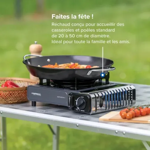 Test Campingaz Camp Bistro 3 : le réchaud simple et fiable pour le camping et les pannes de courant
