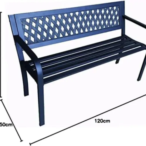 Test Blinky 9694208 Banquettes Royal Acier Grillagé : le banc métal simple qui fait le job pour pas trop cher