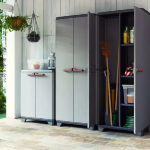 Test Keter Armoire Haute STILO : l’armoire en plastique qui fait le job (si on n’est pas trop exigeant)