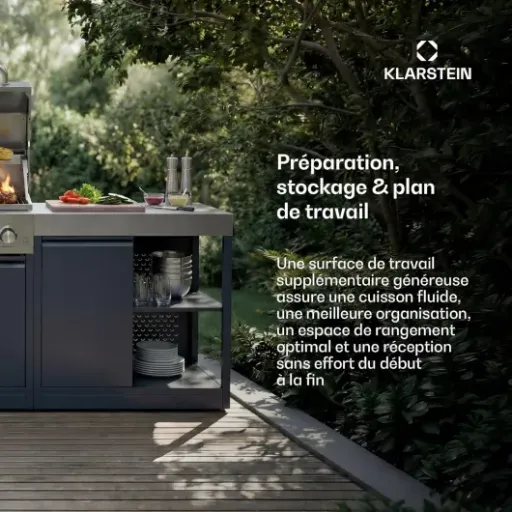 Test Klarstein WaldChef : le meuble de cuisine extérieure qui fait le job sans chichi