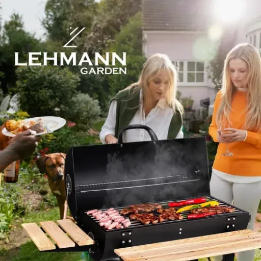Test LEHMANN Nevada : un gros barbecue à charbon pas parfait mais bien pratique pour les grosses grillades