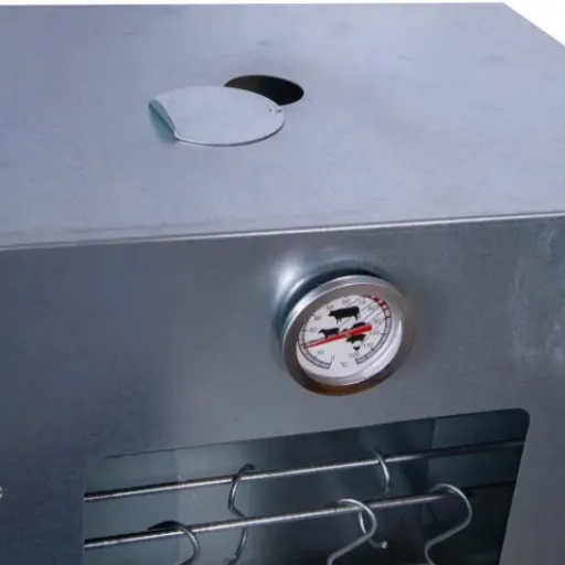 Test Fumoir 3 niveaux avec porte vitrée, h 80 cm : petit fumoir simple qui fait le job pour débuter