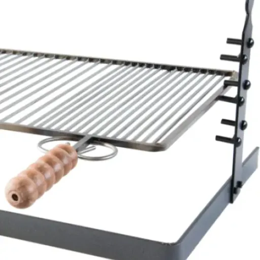 Test Cruccolini Grill 60 x 37 : une grille sérieuse pour feu de bois sans prise de tête