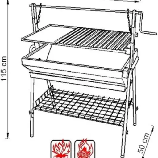 Test IMEX El Zorro 71764 : le barbecue argentin costaud mais pas parfait