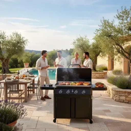 Test BRASERO BY FAVEX Stellar 900 : la grosse plancha gaz pour nourrir toute la terrasse