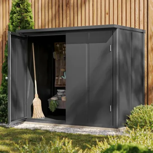 Test GFP Primeyard Armoire de Jardin métal : du rangement costaud qui prend peu de place