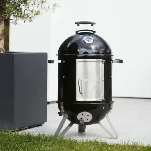 Test Barbecook Oskar S : le petit fumoir/barbecue qui fait le job sans se ruiner