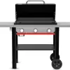 Test Weber SLATE GPD 71 cm : la grosse plancha fixe qui fait sérieuse mais pas donnée