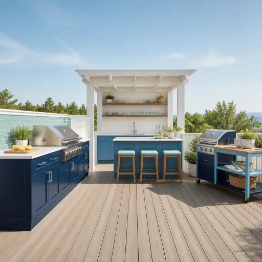 Trois aménagements de cuisine extérieure à monter avant les vacances de juillet