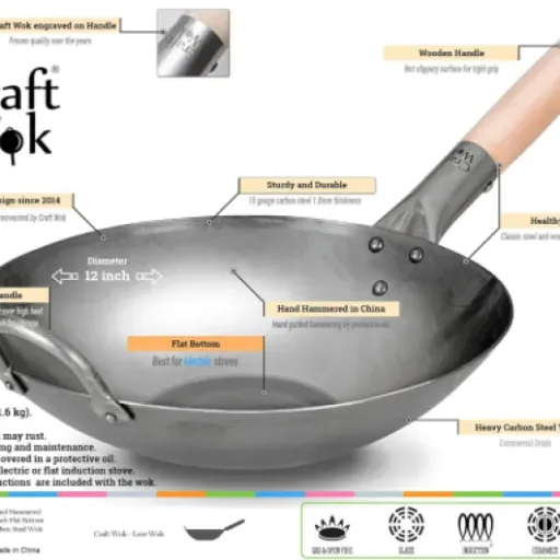 Test Craft Wok Pow 12" : un vrai wok costaud, mais qui demande un peu de boulot