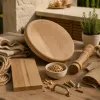 Élégance d’un tabouret bois de bar pour sublimer une cuisine extérieure