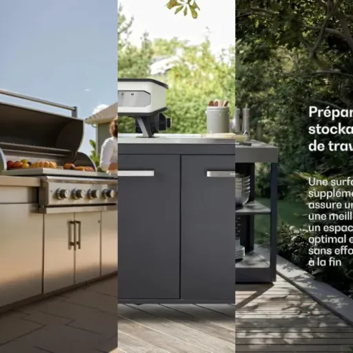 Les meilleurs meubles bas inox extérieur : notre top 6 (2026)