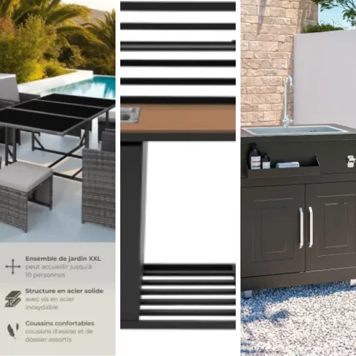 Top Cuisines extérieures modulaires design premium