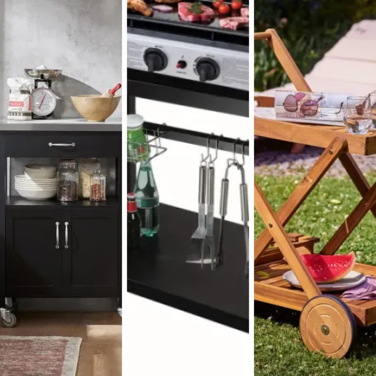 Les meilleurs chariots de cuisine extérieure : notre top 10 (2026)