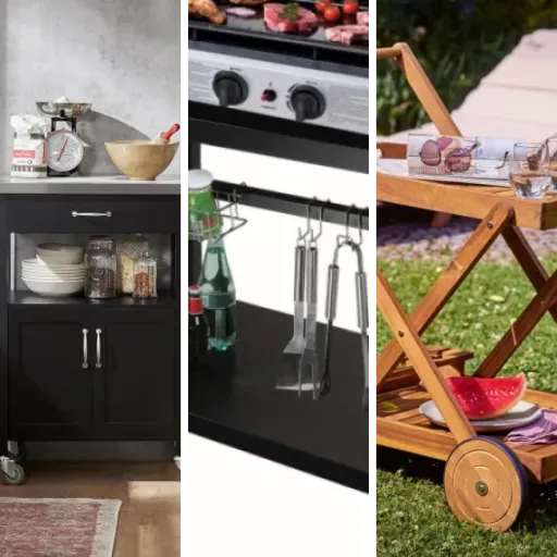 Top Chariots de cuisine extérieure